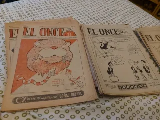 Gran lote de tebeos antiguos de el once