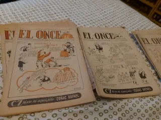 Gran lote de tebeos antiguos de el once