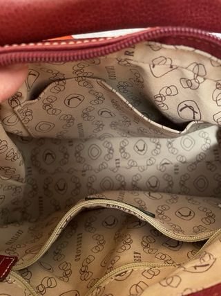 Bolso de hombro rojo Kesslord