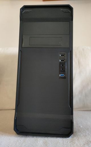 Caja PC ATX/Micro ATX Negra