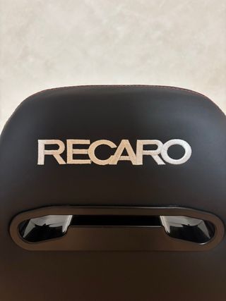 Asientos Recaro Speed Negros Costura Roja Nuevos