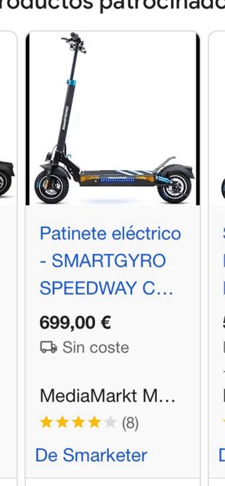 VENDO PATINETE ELÉCTRICO. ¡¡COMO NUEVO!!