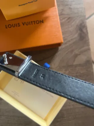 Pulsera Louis Vuitton Monogram Negra