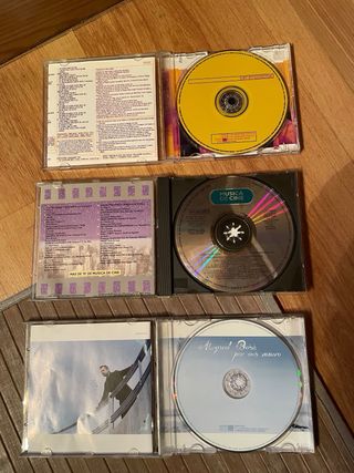 Lote 3 CDs: Sereno, Música de Cine, Miguel Bosé