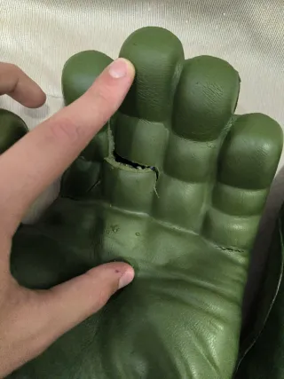 Guantes de Hulk