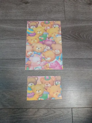 Set de Papel Carta Perfumado Ositos