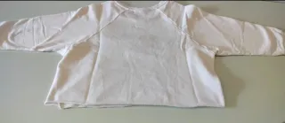 Felpa COMME des FUCKDOWN bianca