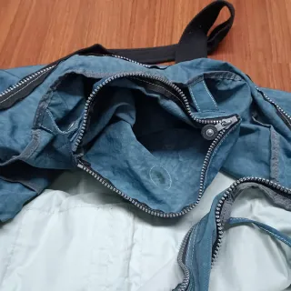 Bolsa de viaje Kipling azul