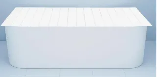 Cubierta plegable para bañera