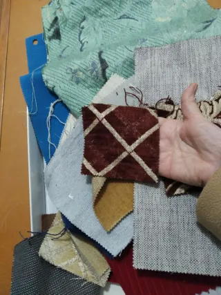 Scampoli Stoffa Vari Colori e Tessuti