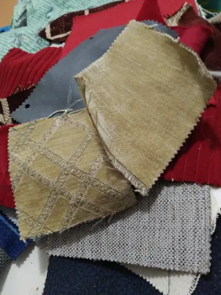 Scampoli Stoffa Vari Colori e Tessuti