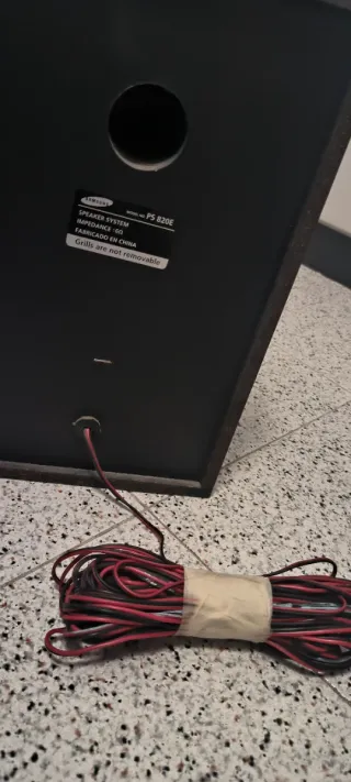 Altoparlanti Samsung PS 820E Bass Reflex