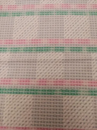 Copriletto trapuntino singolo a quadri