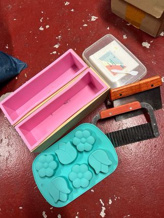 Set para hacer jabones artesanales Usado una sola