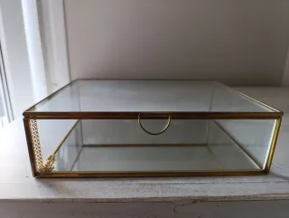 Cajita joyero de cristal