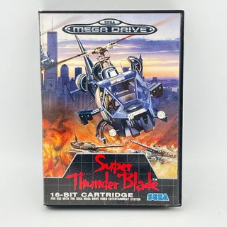 Super Thunder Blade Sega Mega Drive gioco testato