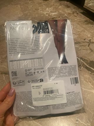 Collant Calzedonia neri con fiocchi