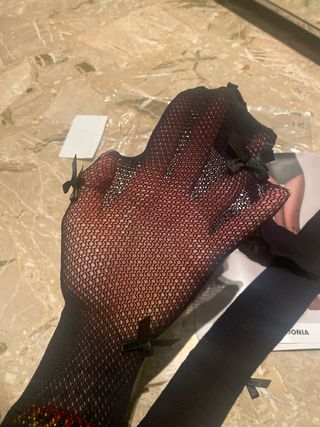 Collant Calzedonia neri con fiocchi