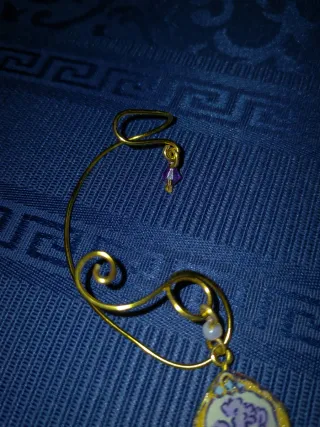 Orecchino clip stile Bridgerton