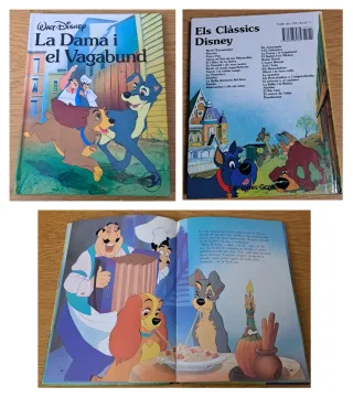 Pack 5 libros infantiles Walt Disney en catalán.
