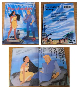 Pack 5 libros infantiles Walt Disney en catalán.