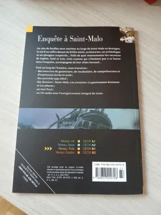 Libro Enquête à Saint‐Malo