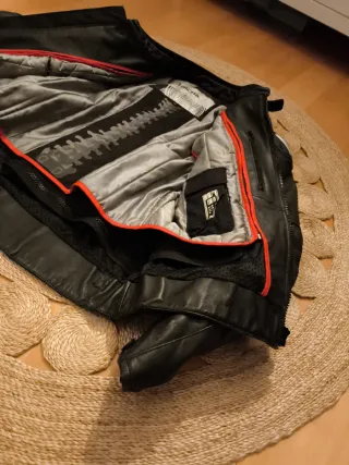 Chaqueta de moto Richa negra