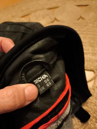 Chaqueta de moto Richa negra