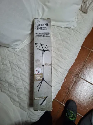 Atril para partituras y leggio