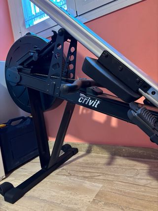 Máquina de Remo Lidl con 8 funciones..