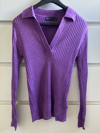 Jersey fino canalé M&S Collection