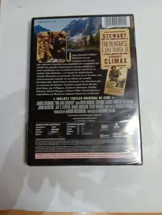 DVD Tierras Lejanas Western James Stewart
