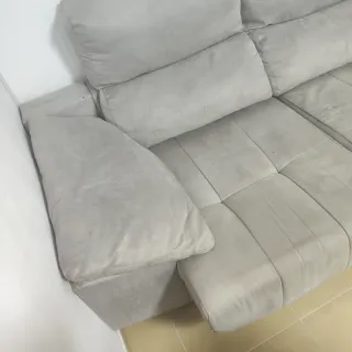 Sofá Chaise Longue Gris