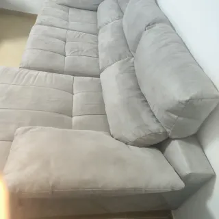 Sofá Chaise Longue Gris