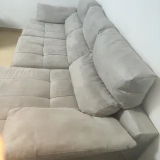 Sofá Chaise Longue Gris