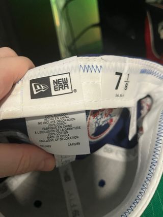 Gorra New Era LA 59FIFTY Azul 7 1/8