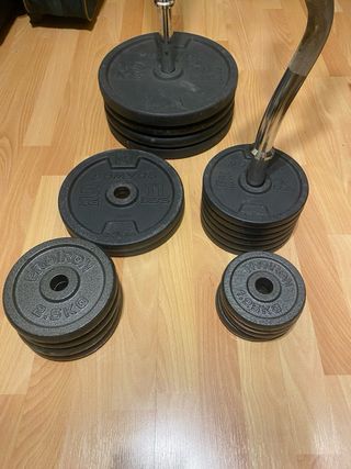 Pesas Gym - Discos y Barra