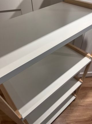 Estantería Ekkenaben Blanca Madera Ikea