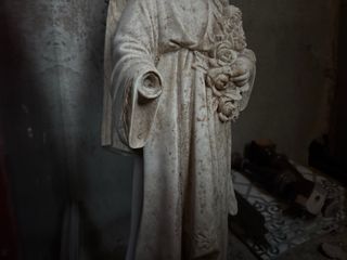 Ángel de mármol para restaurar