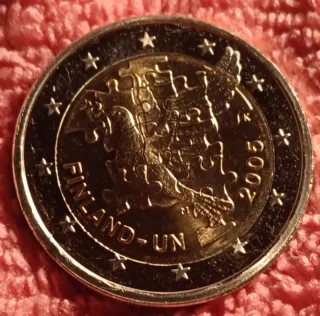 2 Euros Finlandia 2005 ONU