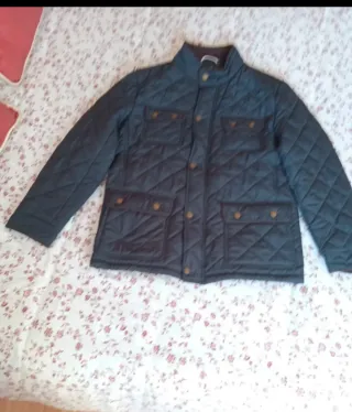Chaqueta acolchada azul hombre talla M