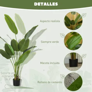 Planta Artificial Decorativa 160cm