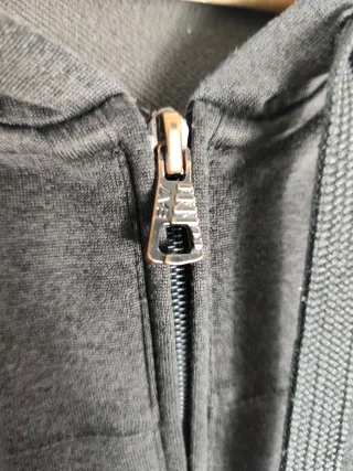 Chaqueta con cremallera Gris Emporio Armani