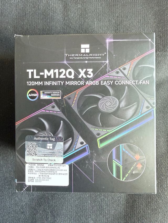 Pack 3 Ventiladores RGB PC