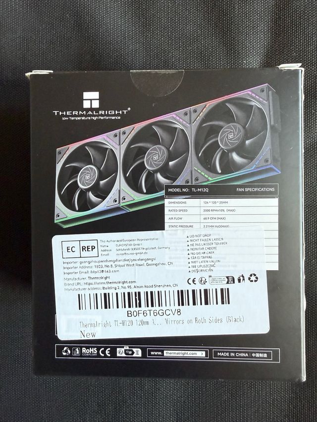 Pack 3 Ventiladores RGB PC