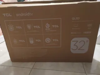 TV TCL Android 32 QLED