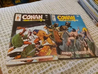 Gran lote de tebeos de conan