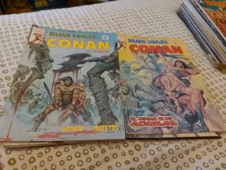 Gran lote de tebeos de conan