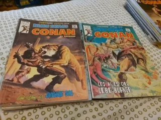 Gran lote de tebeos de conan