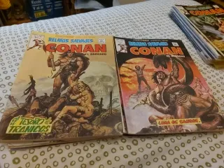 Gran lote de tebeos de conan